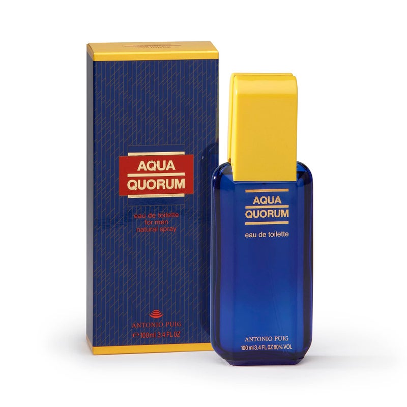 Quorum Antonio Puig Aqua for Men Edu de Toilette Spray, 3.4 Ounce - Image 1